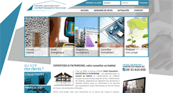 Desktop Screenshot of expertises-patrimoine.com